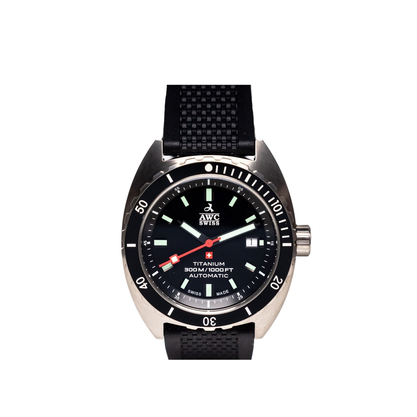 Titanium black watch sale