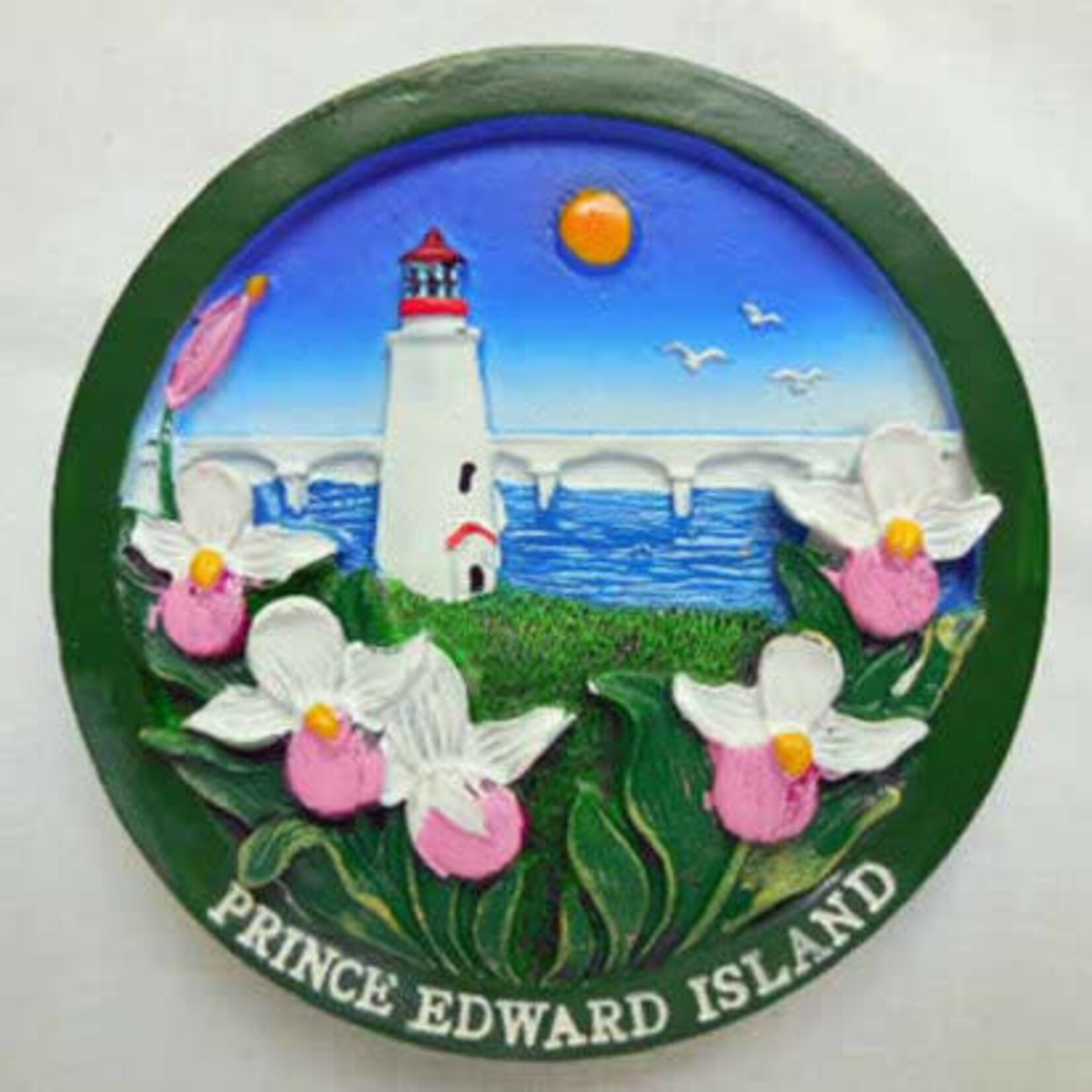 PEI Lady Slipper Poly Magnet