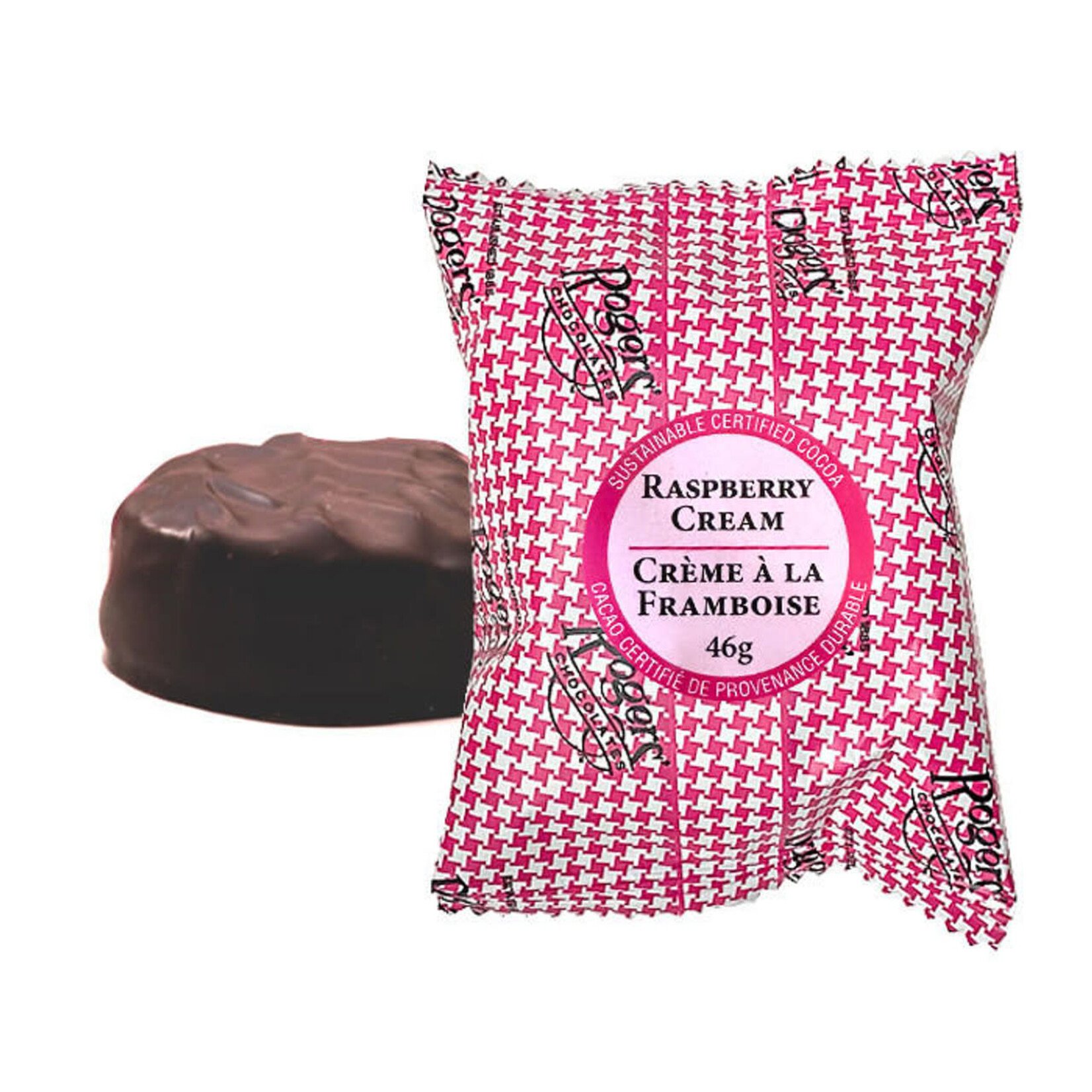 Rogers Victoria Cream Wrapped - Raspberry