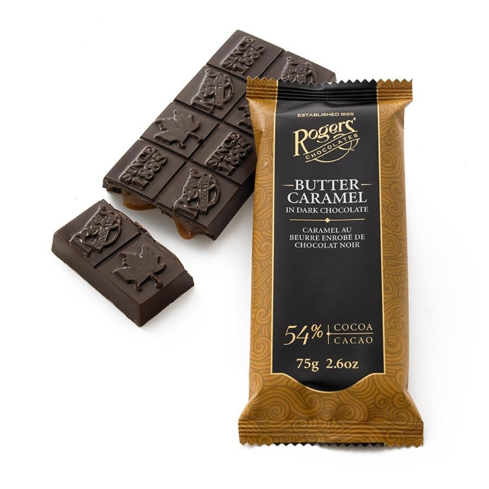 Rogers Rogers Dark Butter Caramel Chocolate Bar