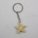 Starfish Poly Key Ring