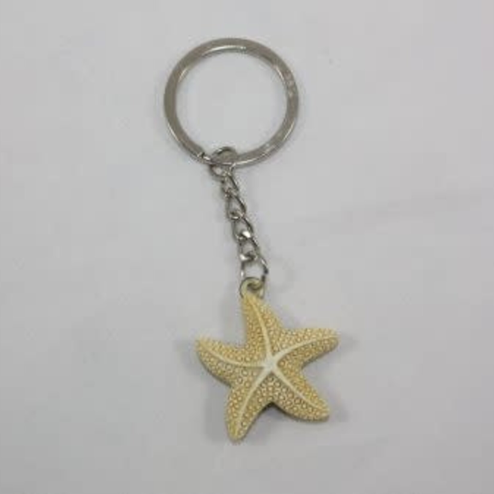 Starfish Poly Key Ring