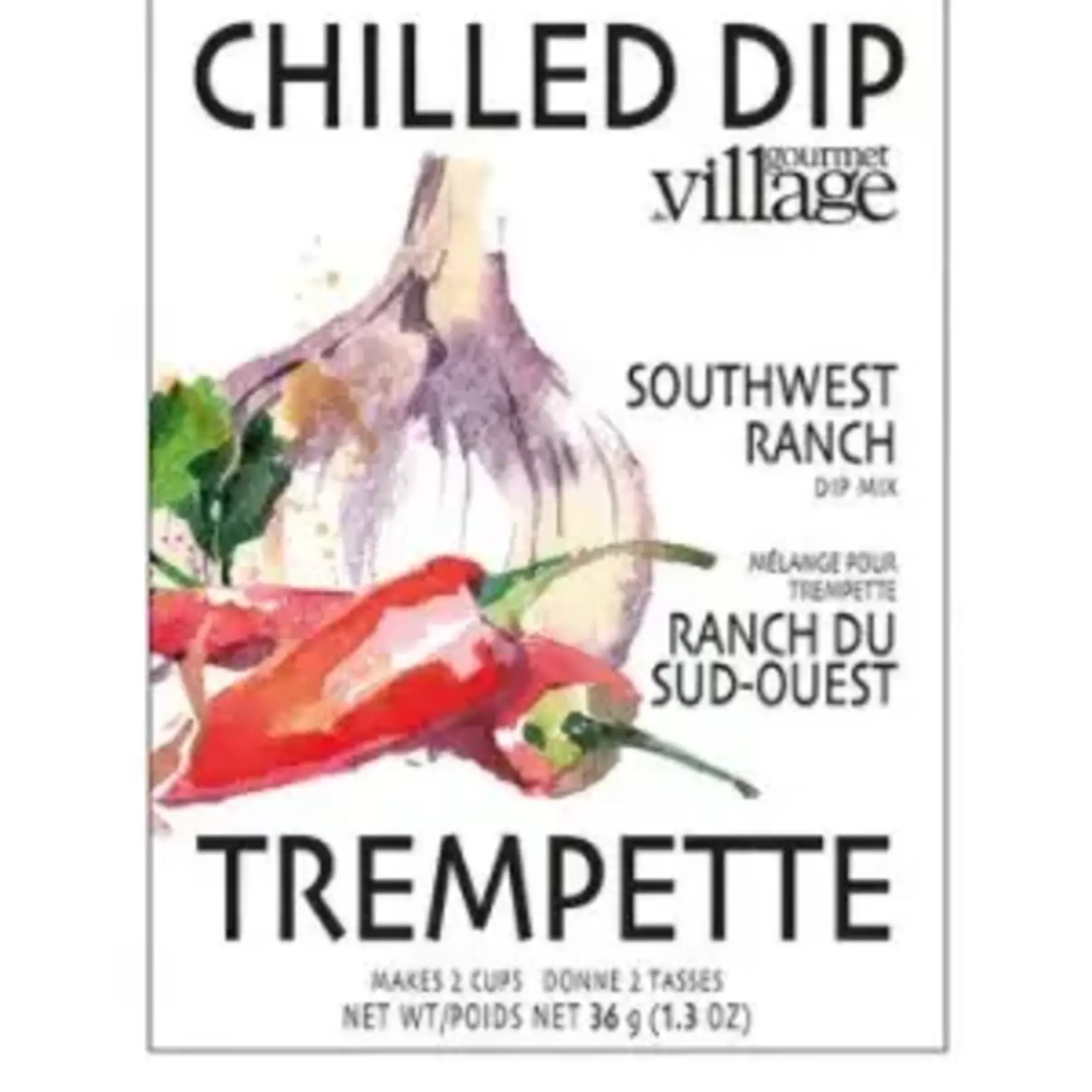 Gourmet Village Dip Southwest Ranch Recipe Box