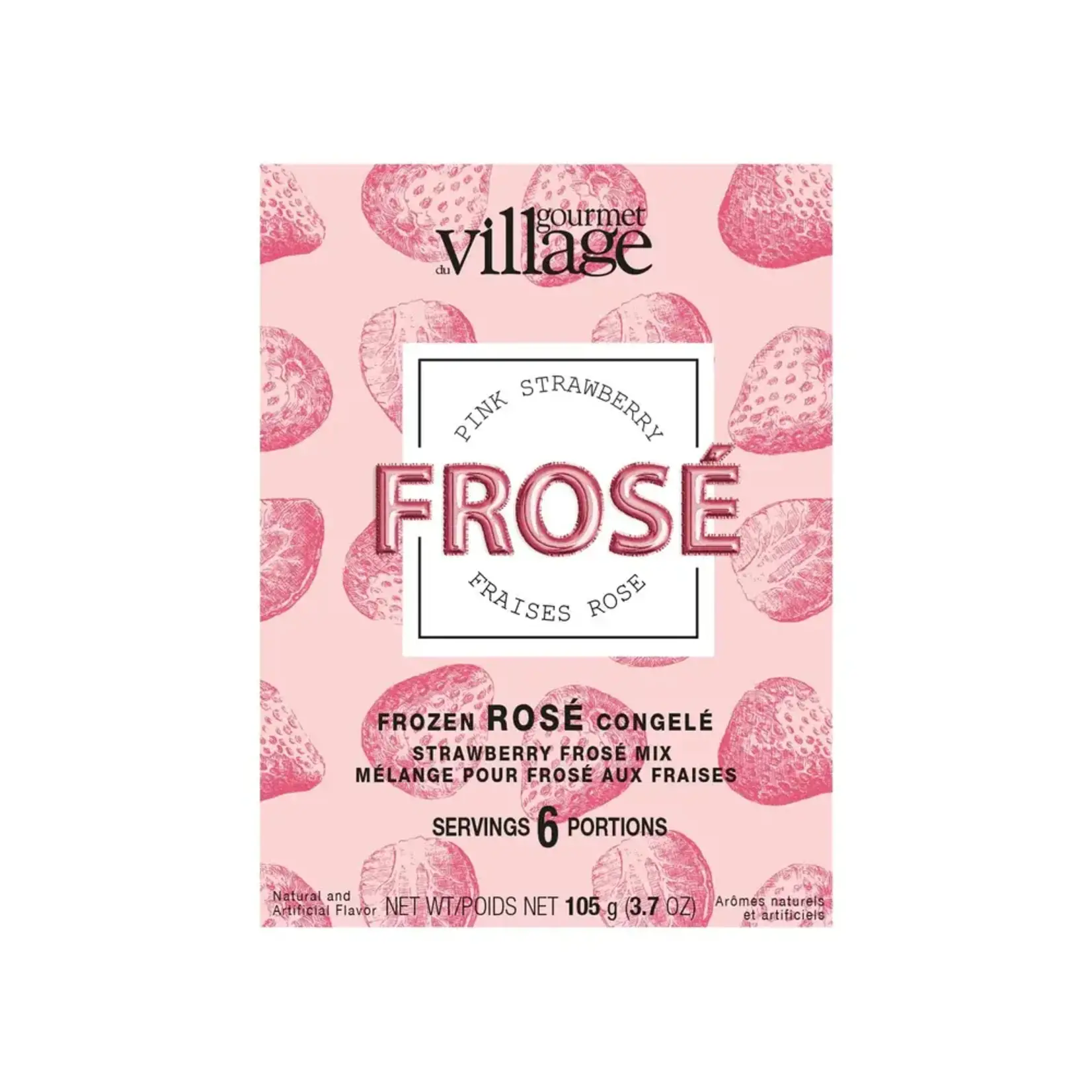 Gourmet Village Frose Pink Strawberry Box