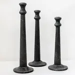 Forpost Trade Inc Wooden Candle Holder - Medium