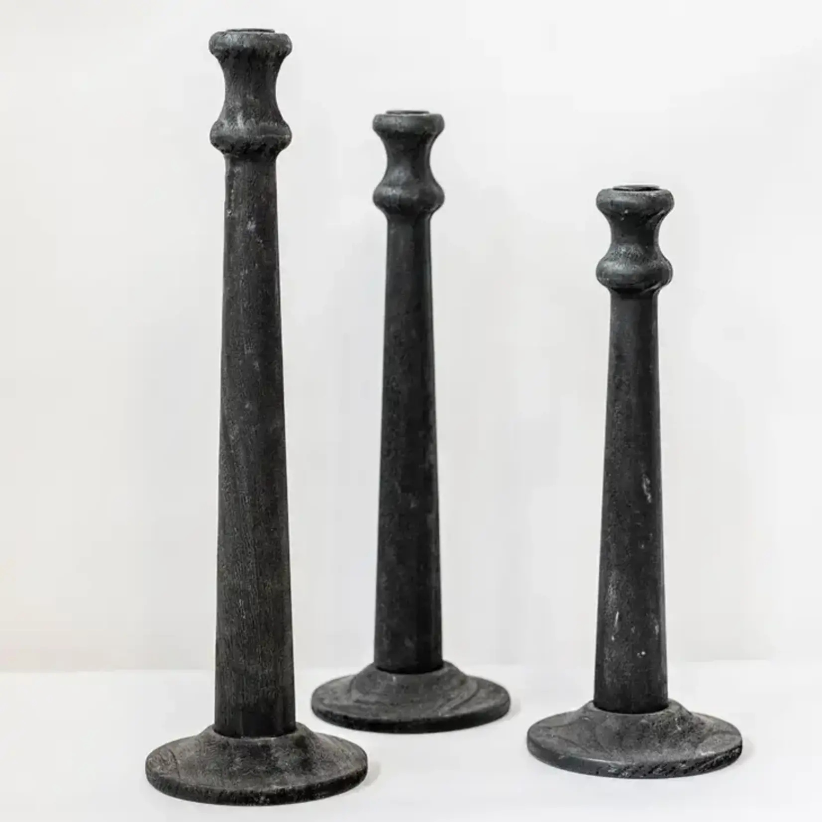 Forpost Trade Inc Wooden Candle Holder - Medium