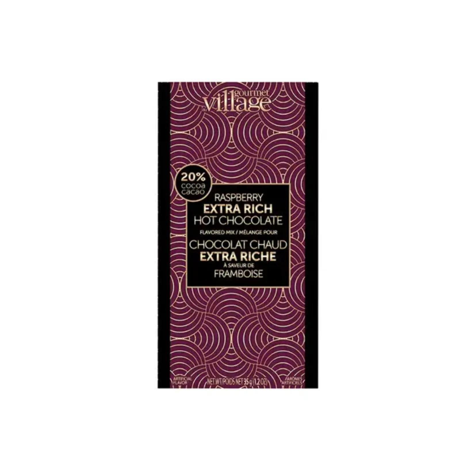 Gourmet Village Mini Hot Chocolate Xtra Rich Raspberry