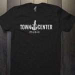 Town Center Music Town Center Music Logo Shirt - Black