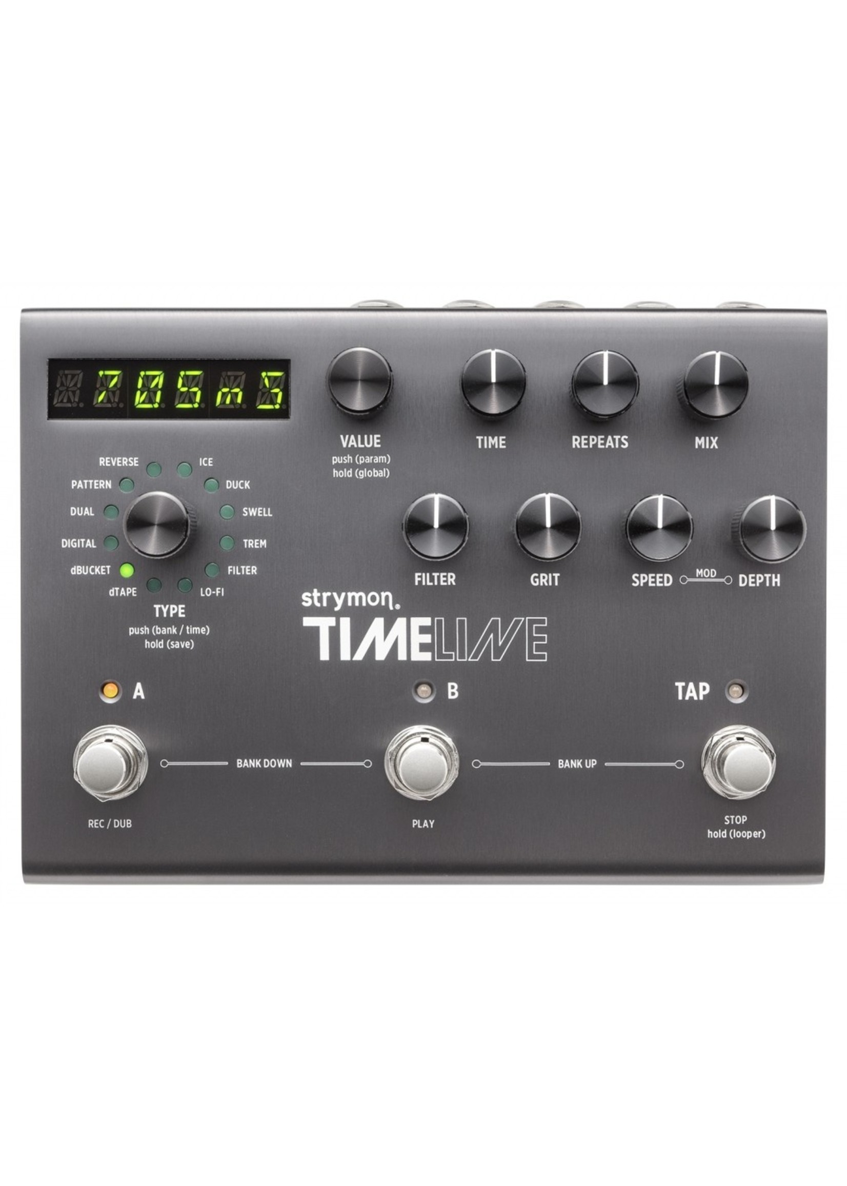 エフェクターstrymon TIMELINE ディレイ エフェクター マニュアル付き - ギター