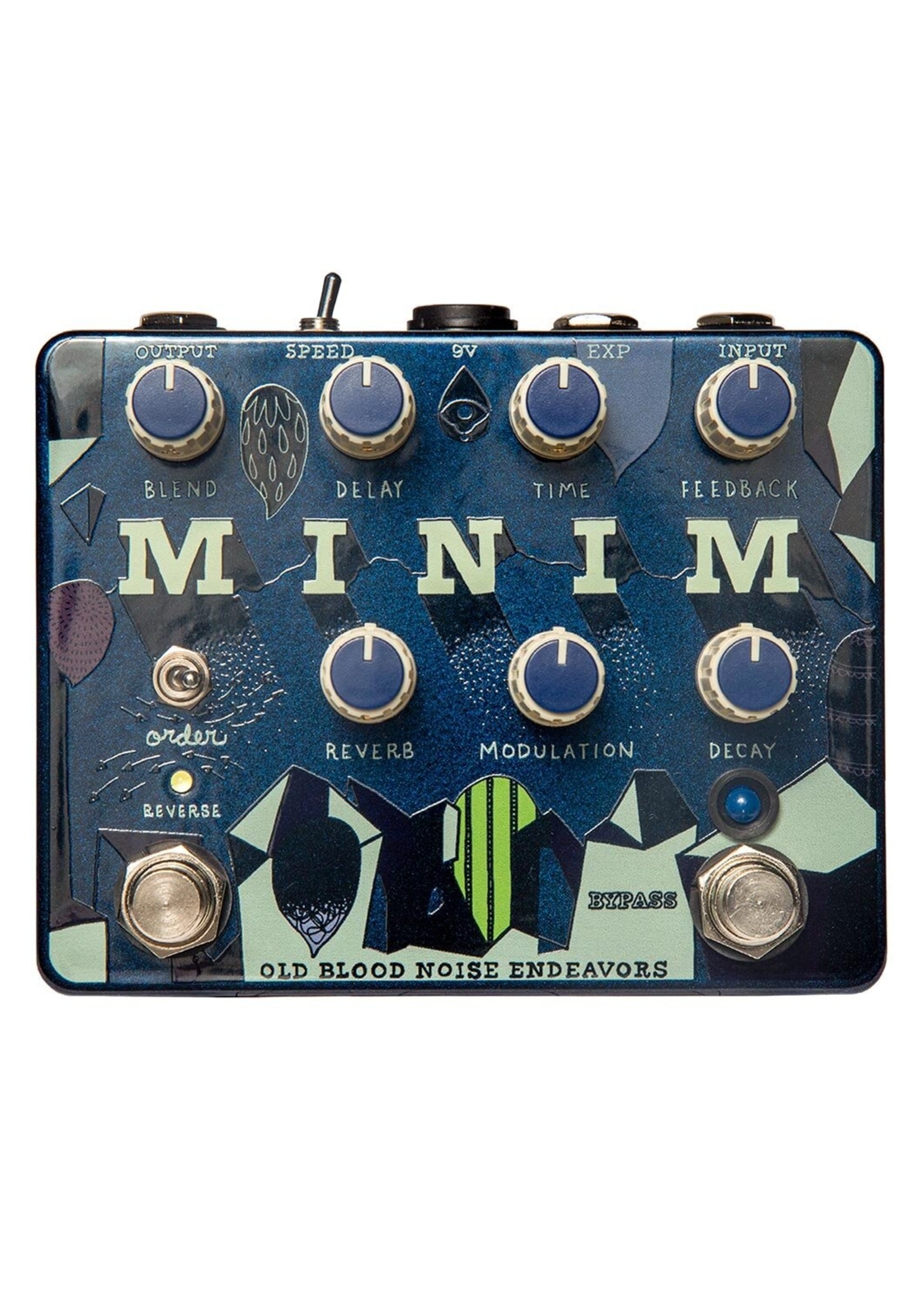 Old Blood Noise Endeavors Old Blood Noise Endeavors Minim Reverb Delay and  Reverse