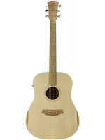 Cole Clark Cole Clark Fat Lady 1 Series FL1E-BM acoustic electric guitar with gig bag