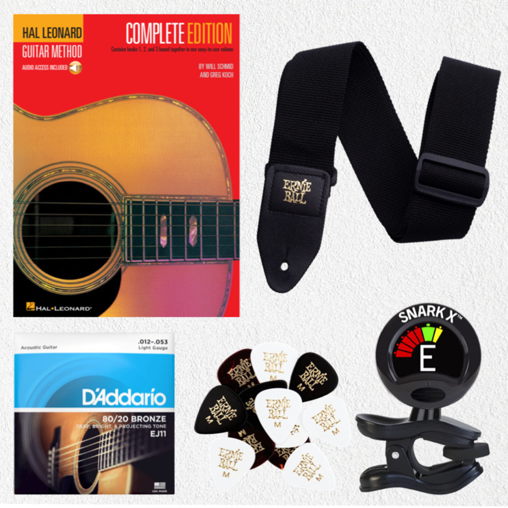 Beginner Guitar Accessory Kit - Complete