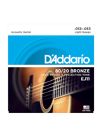 D'Addario D'Addario EJ11 80/20 Bronze Acoustic Guitar Strings Light 12-53