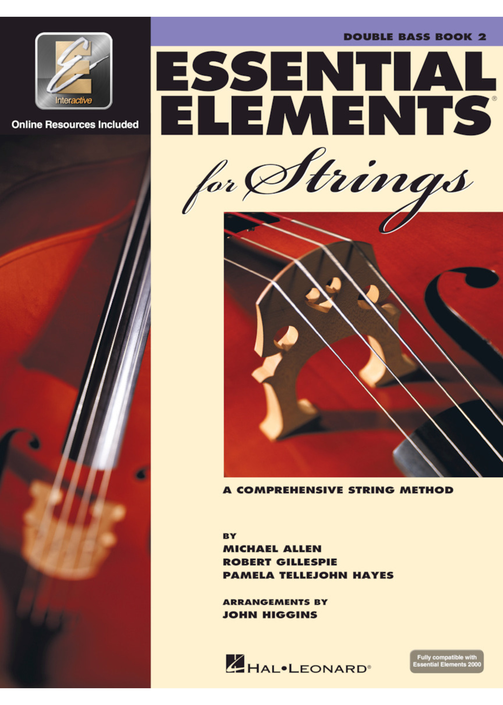 Hal Leonard Essential Elements for Strings Double Bass Book 2