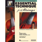 Hal Leonard Essential Technique for Strings Viola Book 3