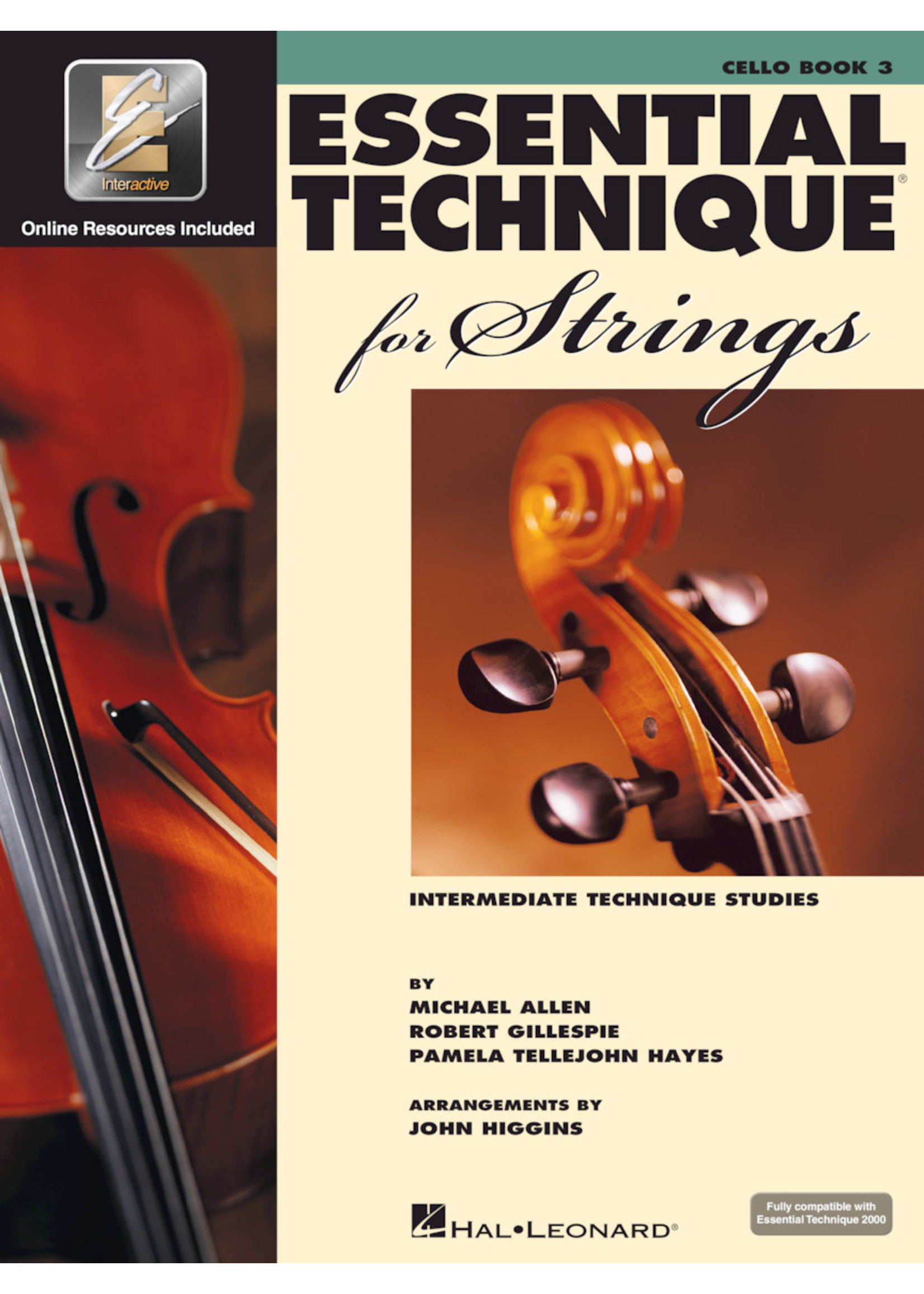 Hal Leonard Essential Technique for Strings Cello Book 3