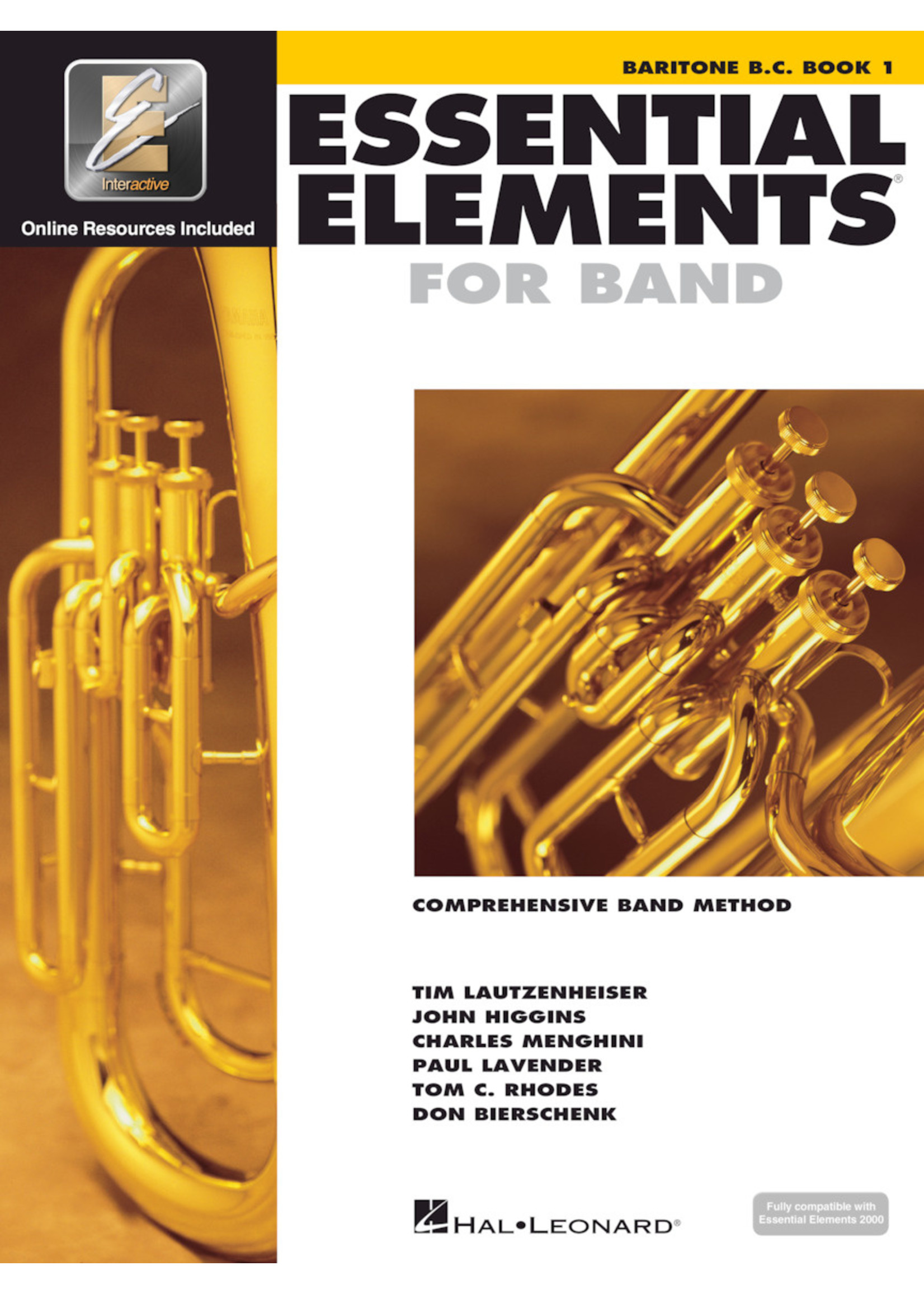 Hal Leonard Essential Elements for Band Baritone Bass Clef Book 1