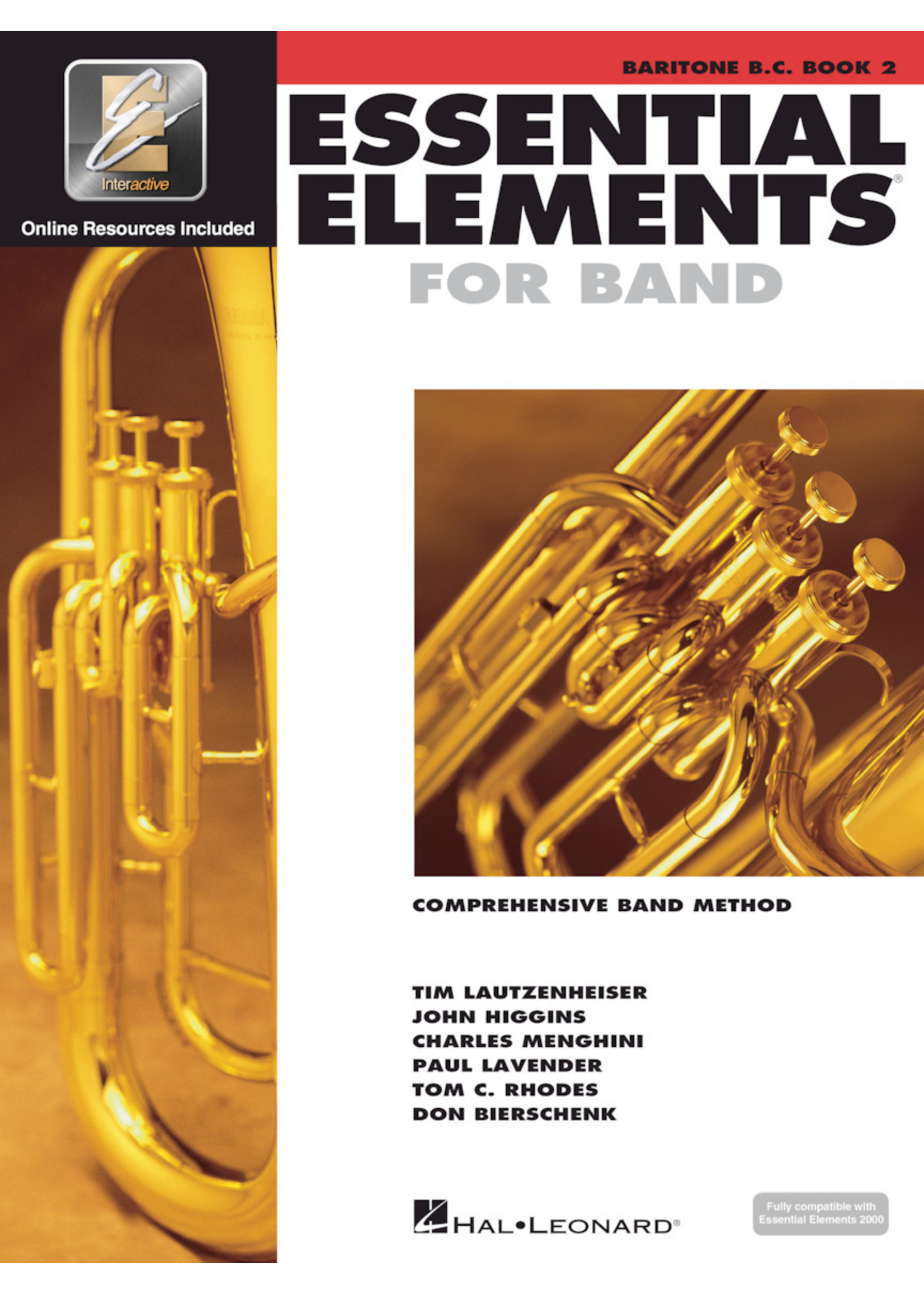 Hal Leonard Essential Elements for Band Baritone Bass Clef Book 2