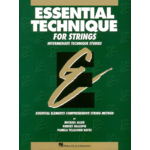 Hal Leonard Essential Technique for Strings - Cello (Original Series)