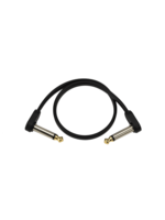 D'Addario D'Addario Flat Patch Cable 6 Inch Right Angle 2 Pack