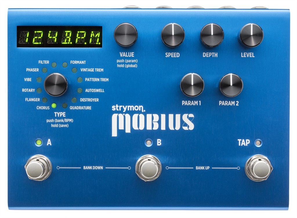 strymon Mobius ギターエフェクター Strymon Mobius Multidimensional Modulation Pedal – Kraft Music