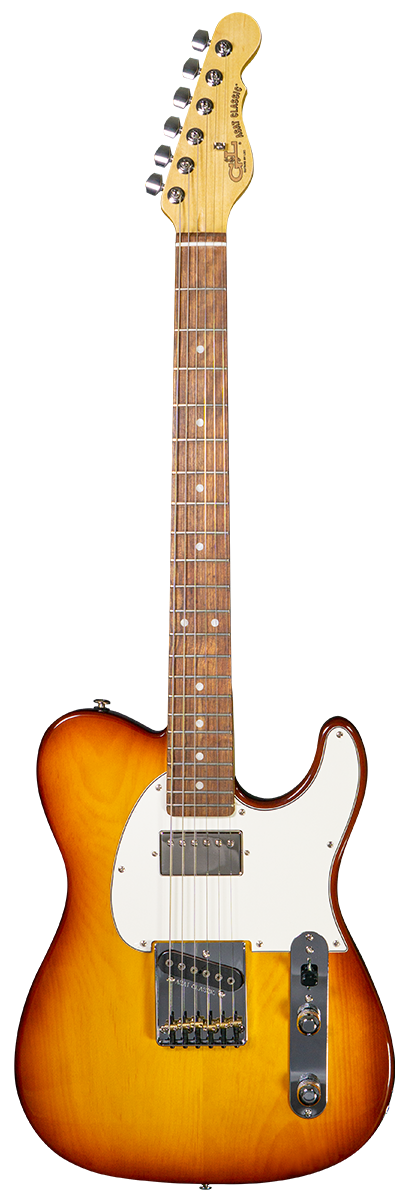 G&L Fullerton Deluxe ASAT Classic Bluesboy Electric Guitar, Old School  Tobacco Sunburst, with gig bag