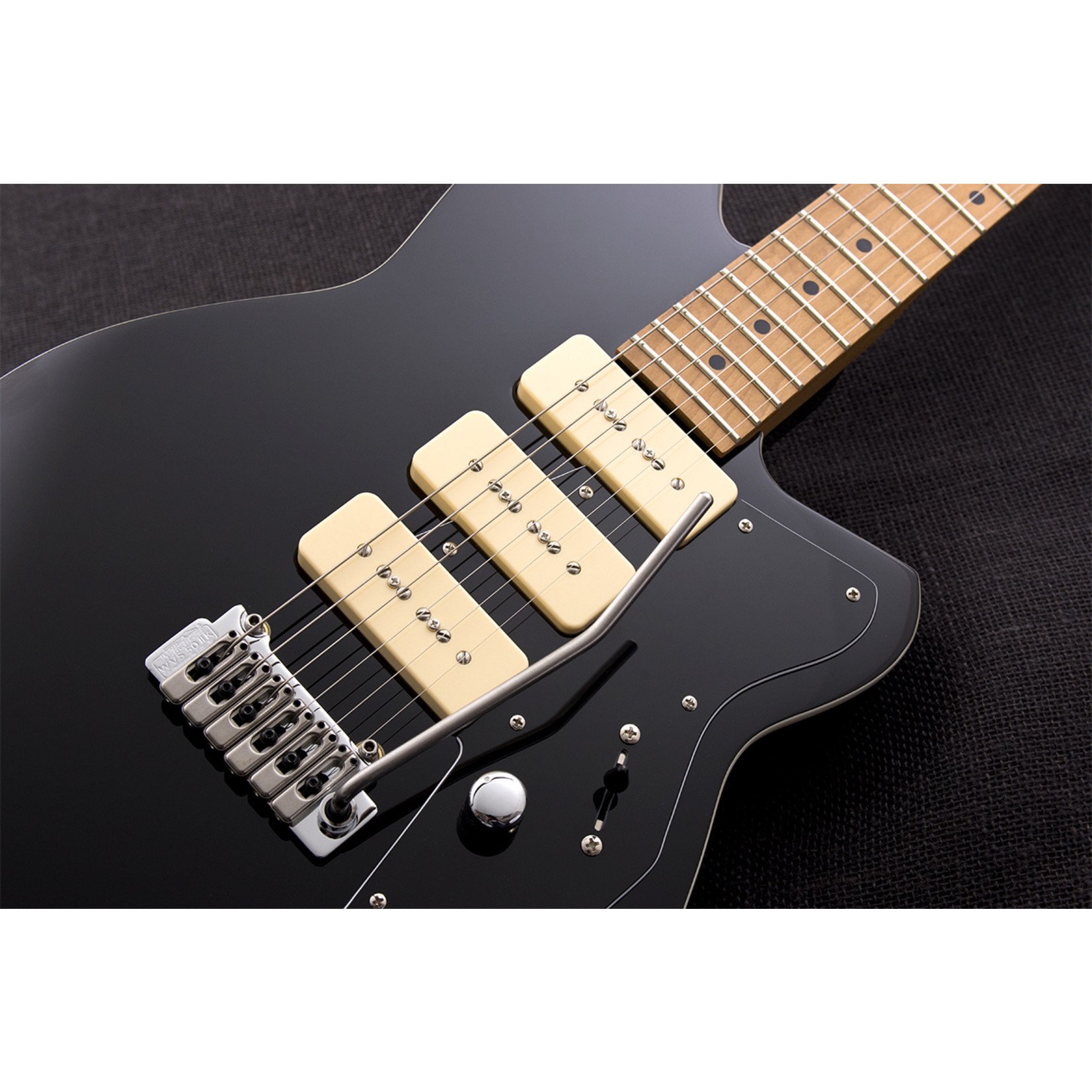 Reverend Guitars Reverend Jetstream 390 Midnight Black