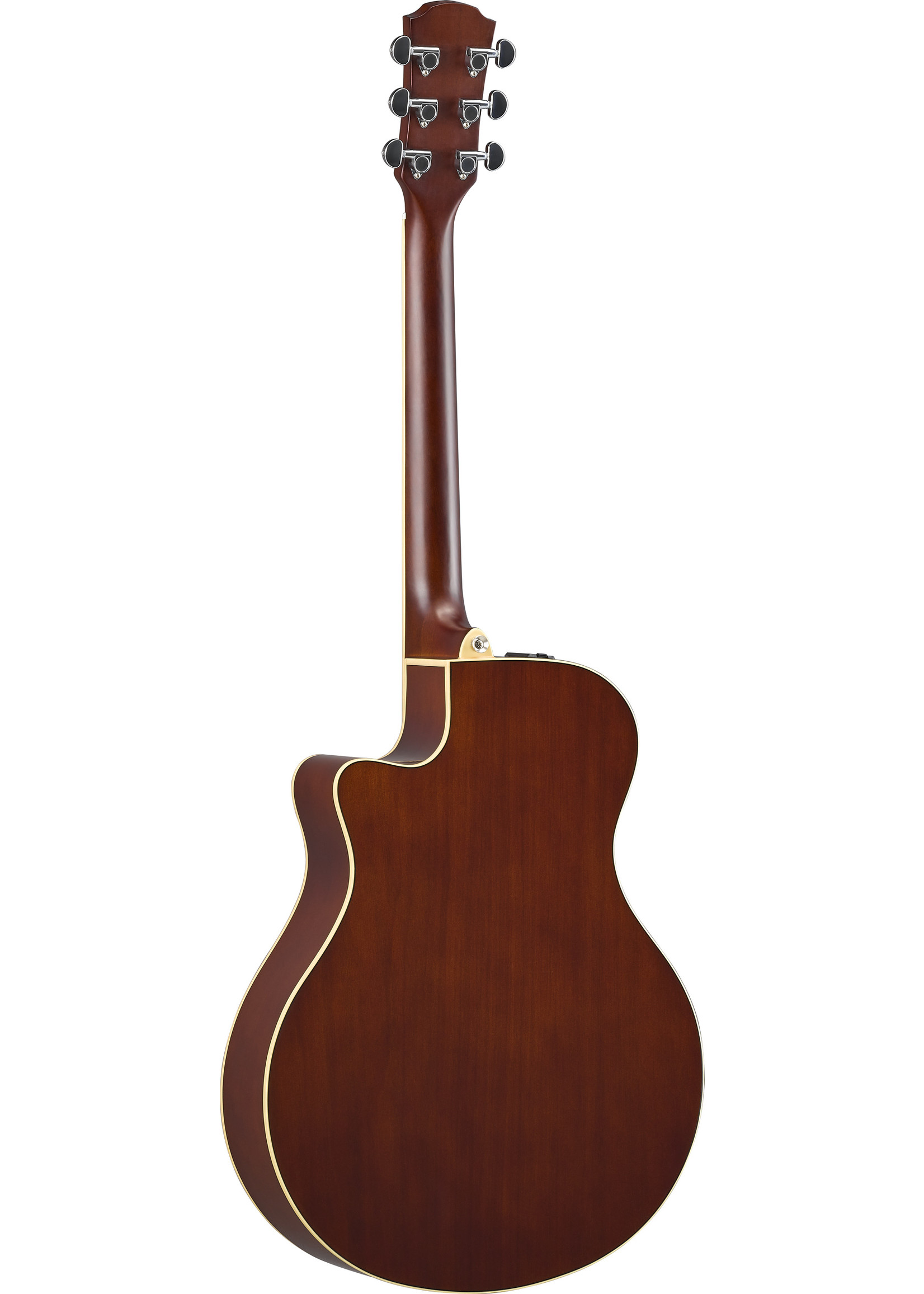 Yamaha Yamaha APX600 Thinline Acoustic Electric Guitar Old Violin Burst