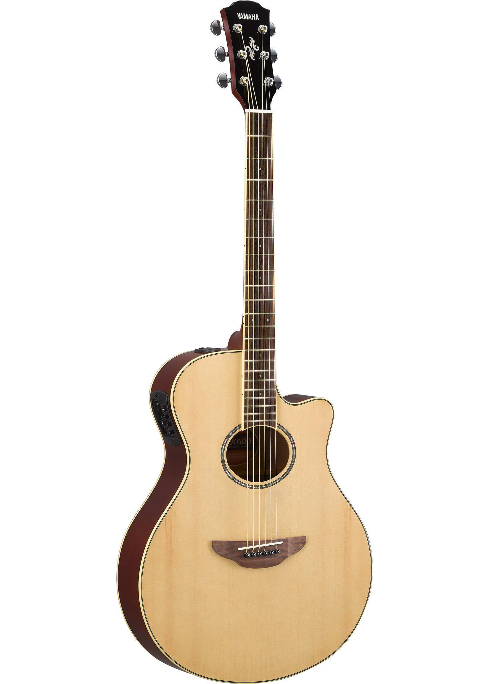 Yamaha APX600 Thinline Acoustic Electric Guitar Natural - Town Center Music
