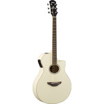 Yamaha Yamaha APX600 Thinline Acoustic Electric Guitar Vintage White