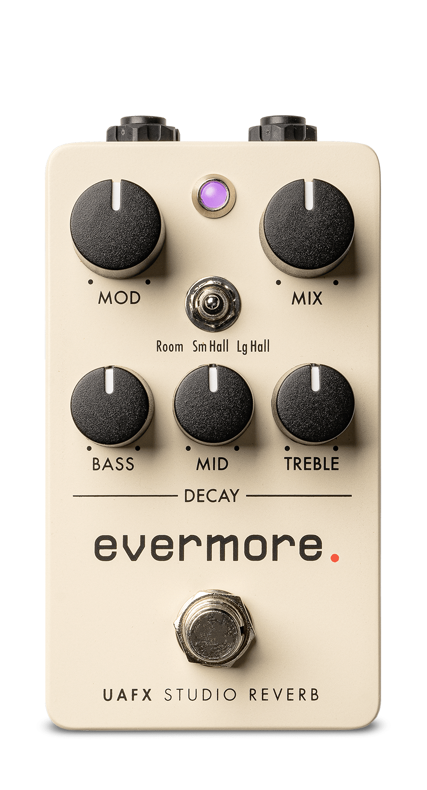 evermore UA FX スタジオリバーブ Universal Audio UAFX Compact Evermore Studio Reverb Pedal - Town