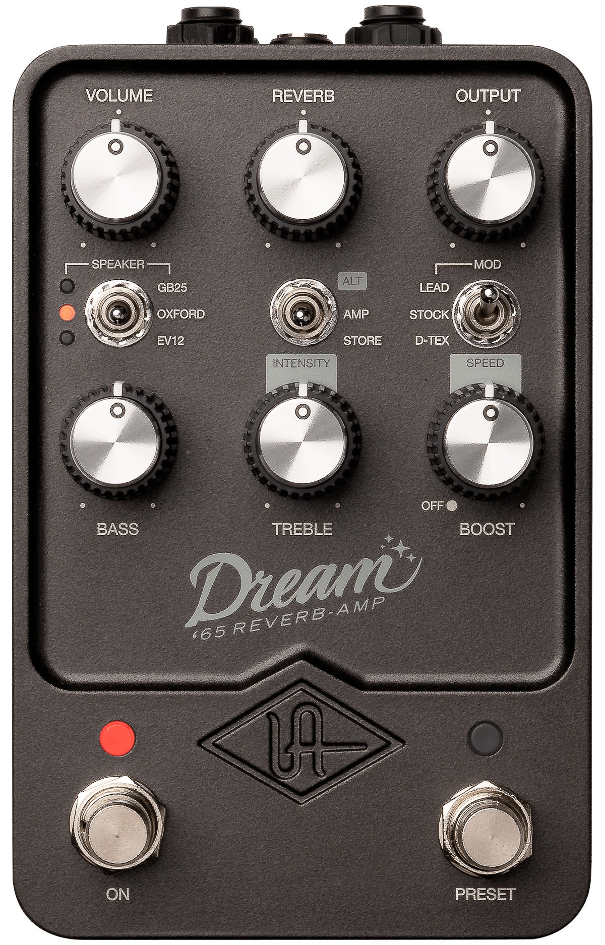 Universal Audio UAFX Dream '65 Reverb Amplifier Emulation pedal
