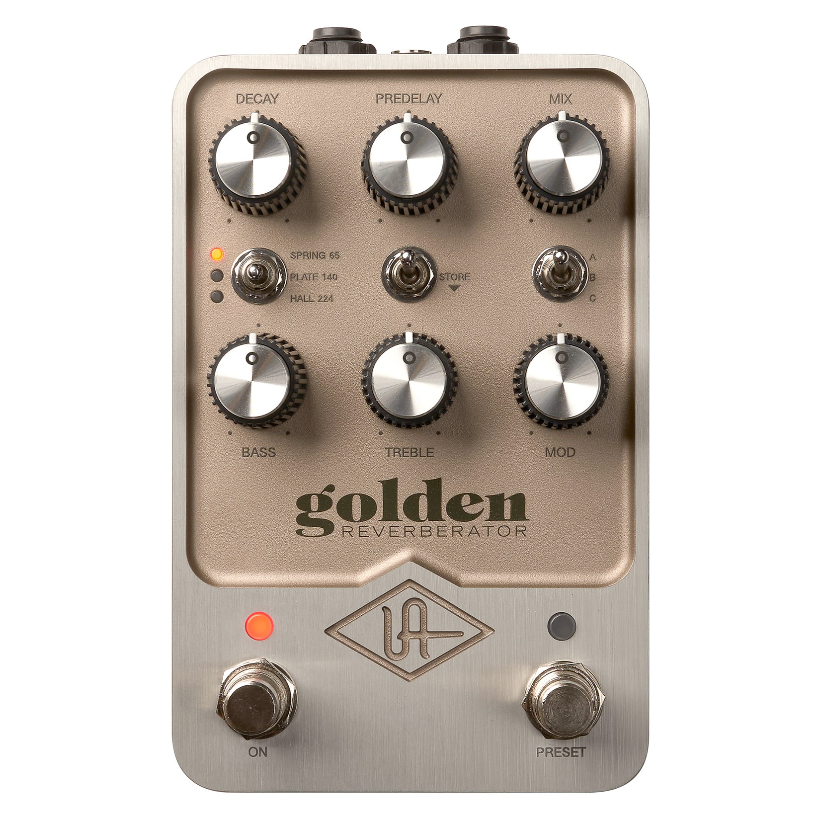 Universal Audio Universal Audio UAFX Golden Reverb Pedal with Bluetooth