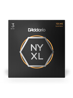 D'Addario D'Addario NYXL1046-3P Nickel Wound Electric Guitar Strings Regular Light 10-46 3 Sets