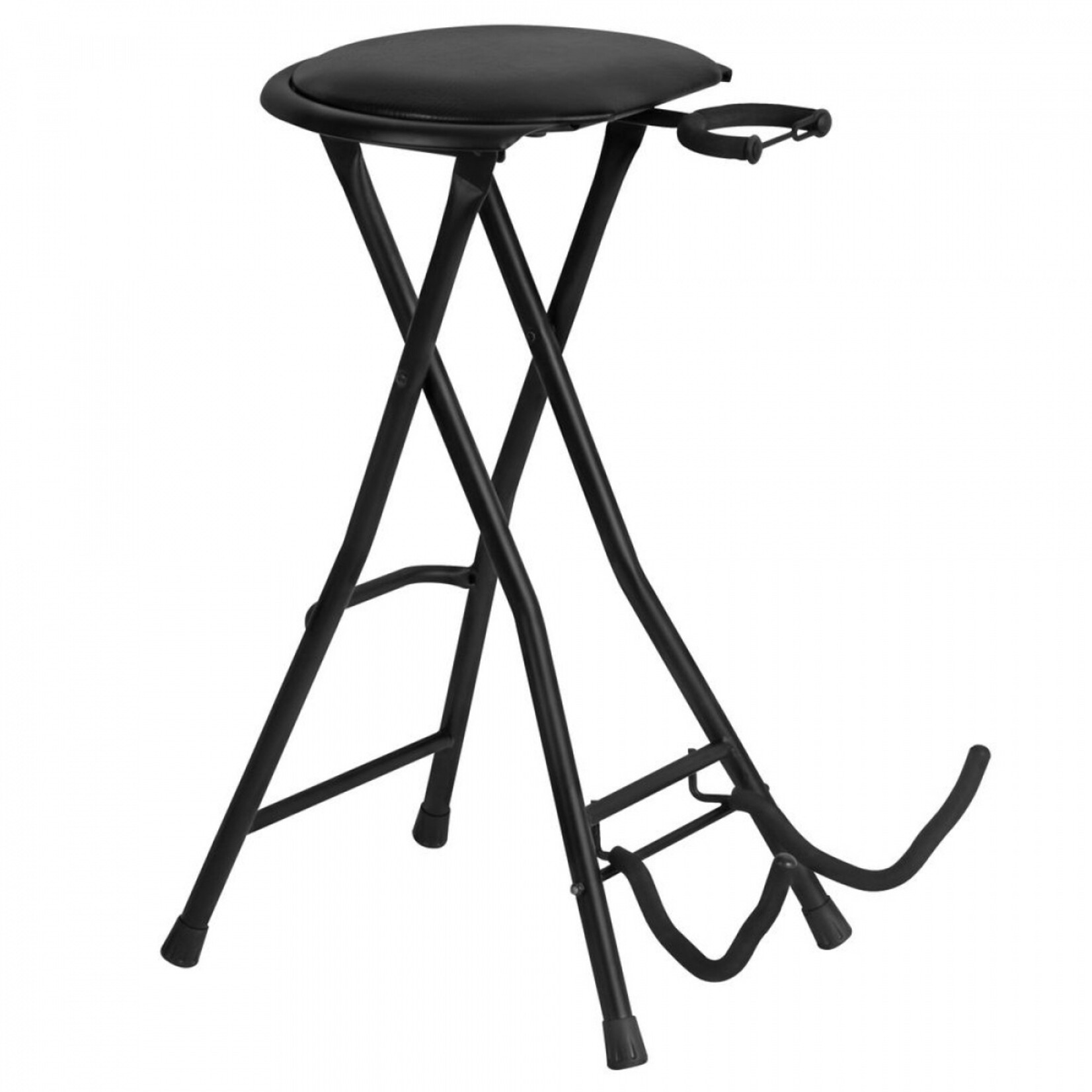 On-Stage Stands On Stage Stands DT7500 Guitarist Stool with Footrest