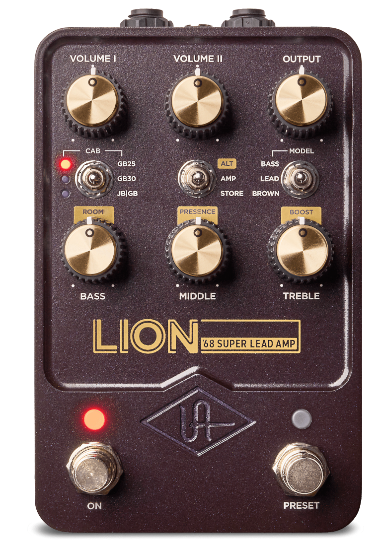 UAFX Lion '68 Super Lead Amp Emulation pedal w/ Bluetooth - Town