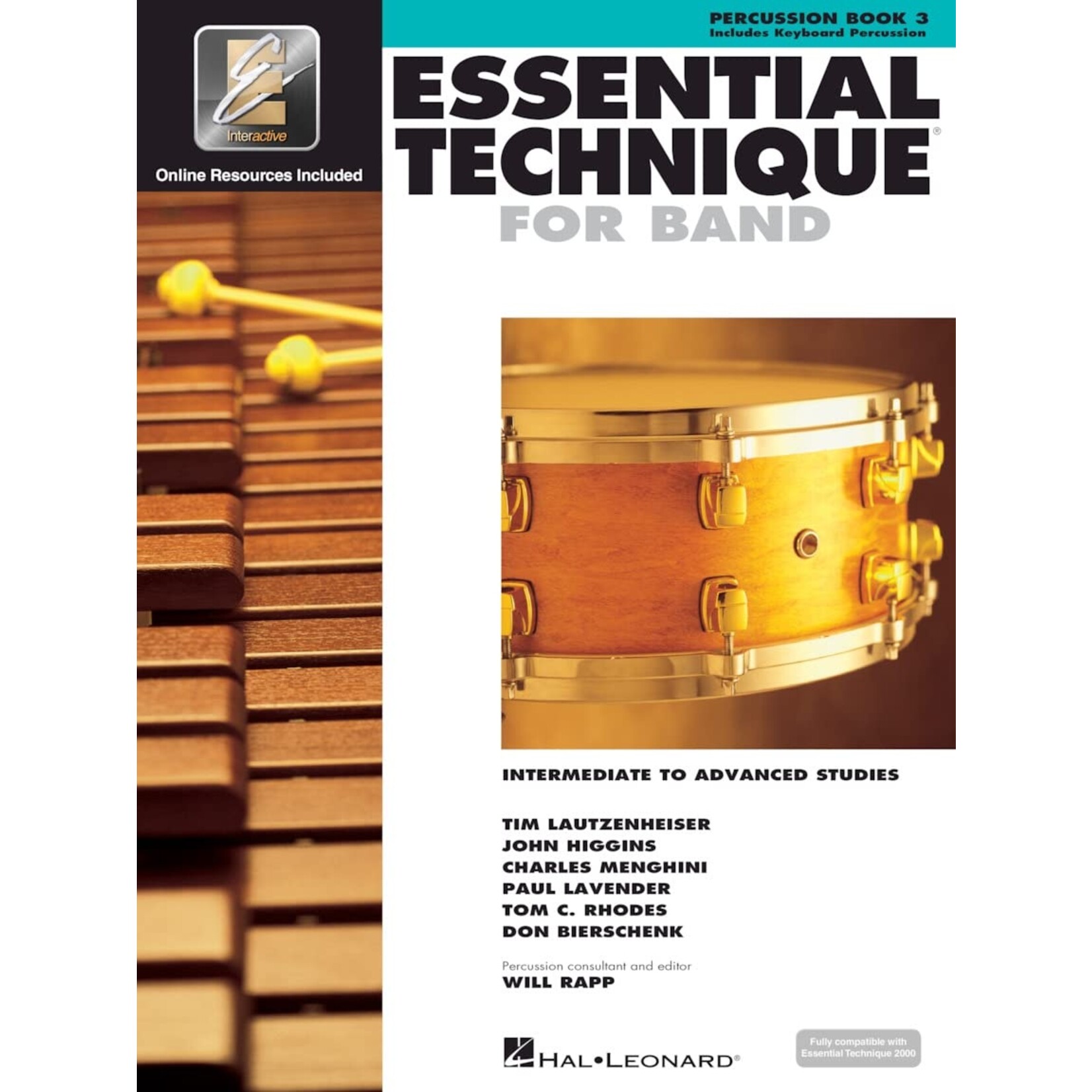 Hal Leonard Essential Technique for Band Percussion Book 3