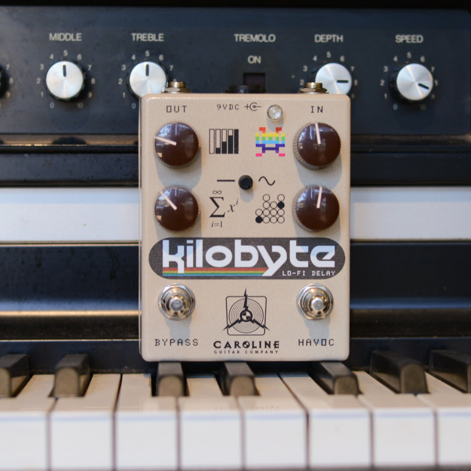 Caroline Guitar Company Kilobyte LoFi Delay - Town Center Music Caroline Guitar Company Kilobyte LoFi Delay - Town Center Music