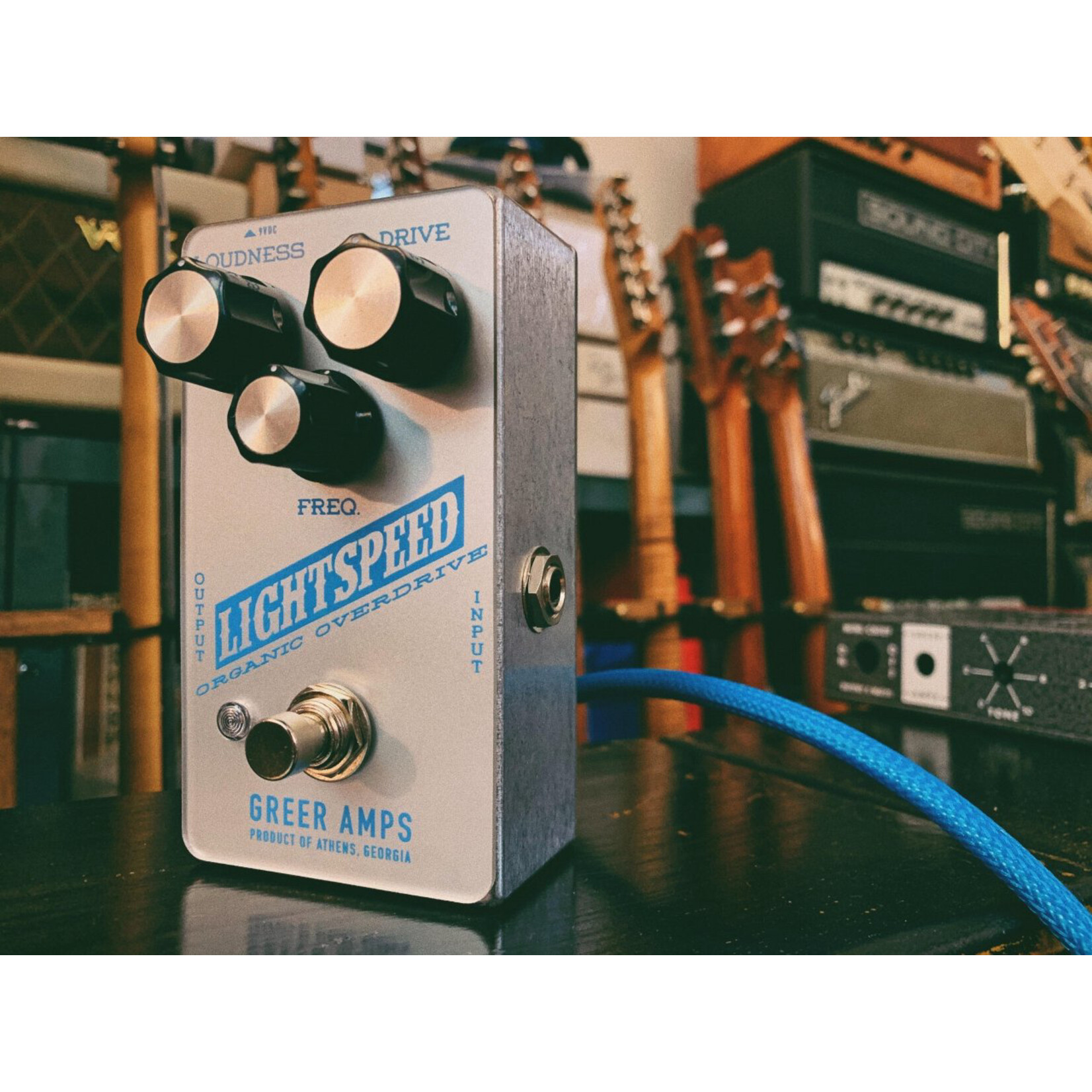 Greer Amps Lightspeed Overdrive - Nu Blu (TCM Exclusive Greer Amps Lightspeed Overdrive - Nu Blu (TCM Exclusive