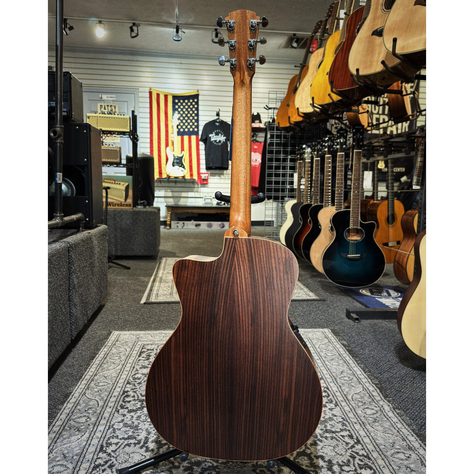 Cole Clark Studio AN1EC Spruce Rosewood acoustic electric guitar with gig bag