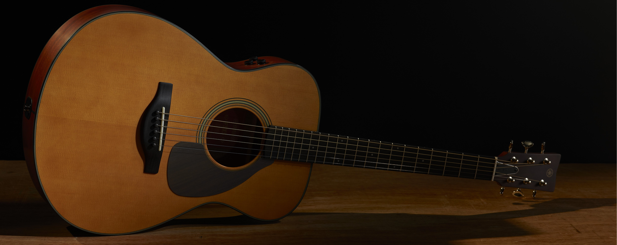 Yamaha Red Label FGX5 GL Dramatically Lit