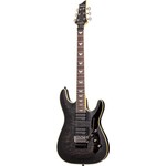 Schecter Guitar Research Schecter Omen Extreme-FR electric guitar in See-Thru Black (STBLK)