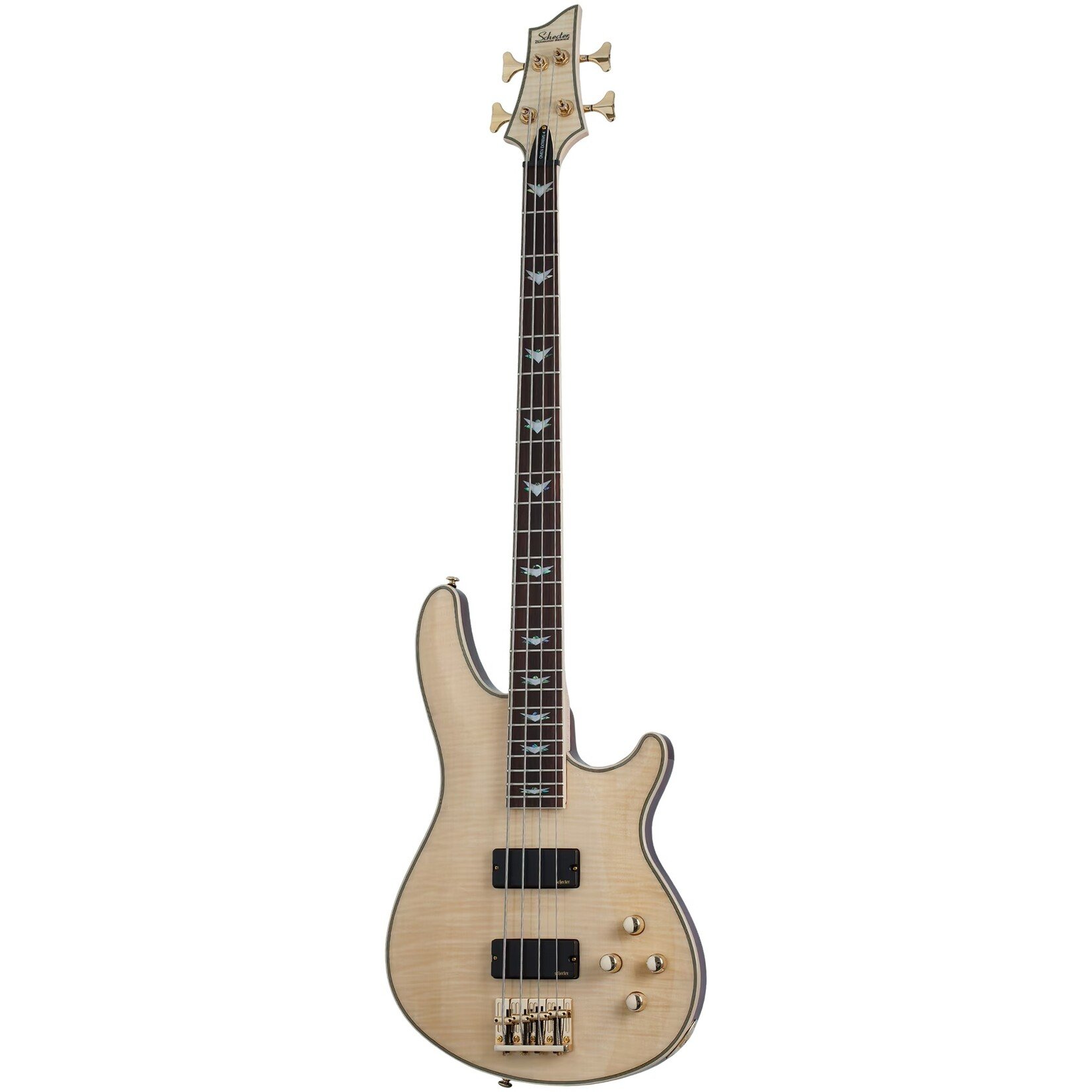 Schecter Guitar Research Schecter Omen Extreme-4  electric bass in Gloss Natural