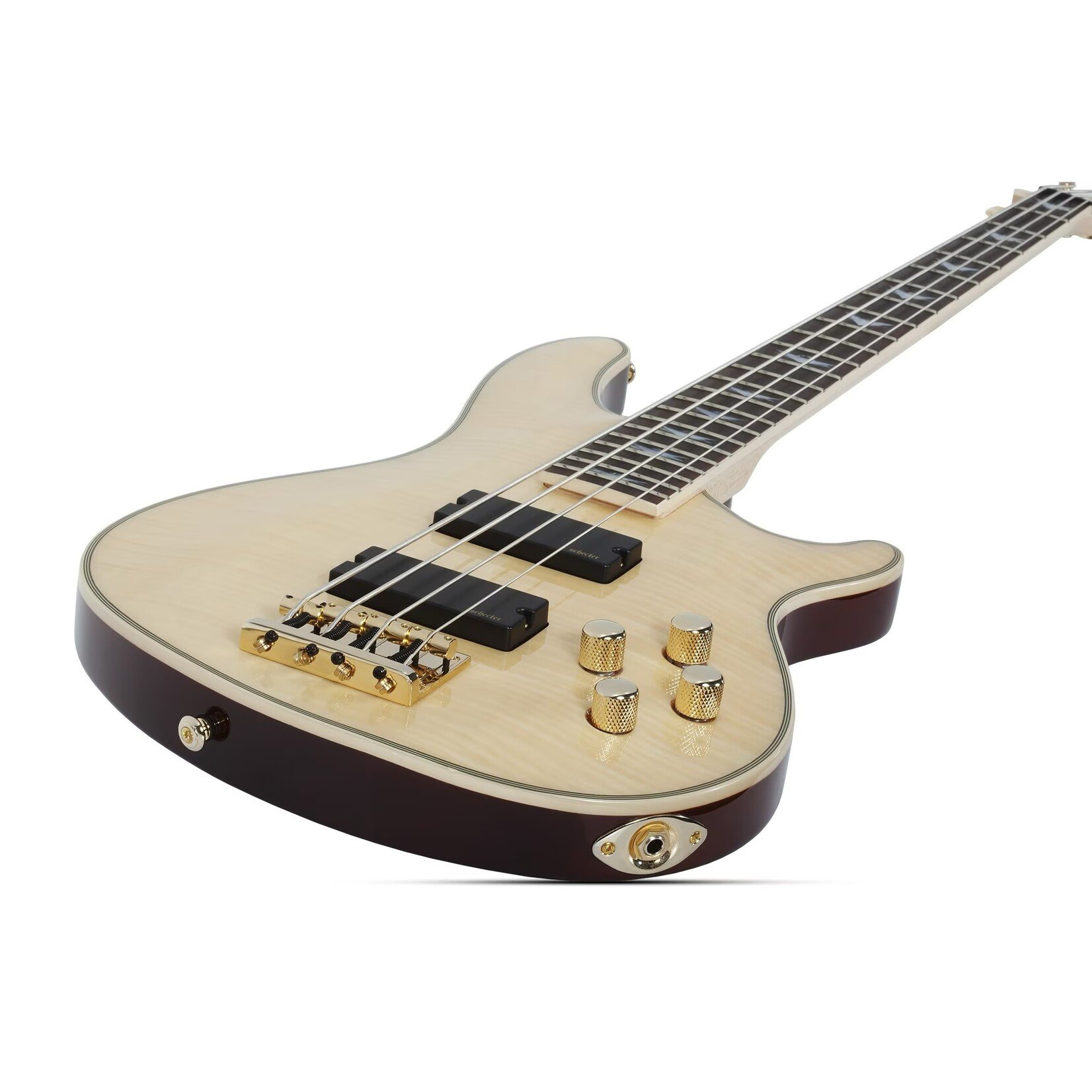 Schecter Guitar Research Schecter Omen Extreme-4  electric bass in Gloss Natural