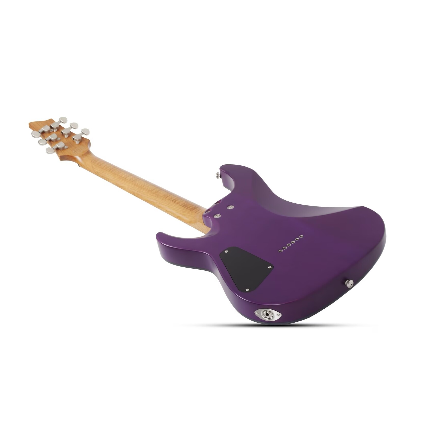 Schecter Guitar Research Schecter C-1 Standard Plus electric guitar in Transparent Purple Burst