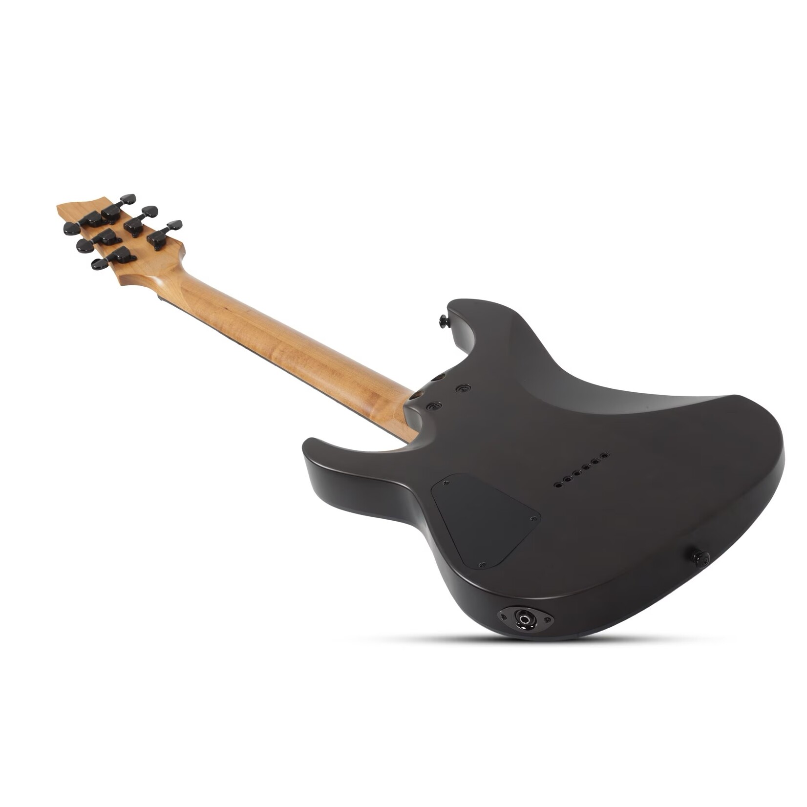 Schecter Guitar Research Schecter C-1 Standard Plus (Ebony) electric guitar in Ember Burst