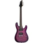 Schecter Guitar Research Schecter C-6 Plus electric guitar in Electric Magenta