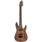 Schecter Guitar Research Schecter Omen Elite-7 electric guitar in Charcoal