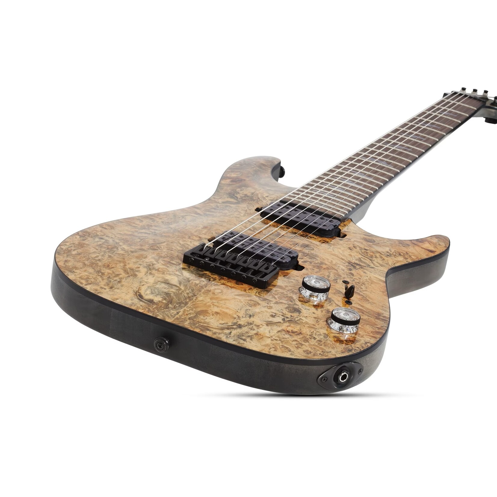 Schecter Guitar Research Schecter Omen Elite-7 electric guitar in Charcoal