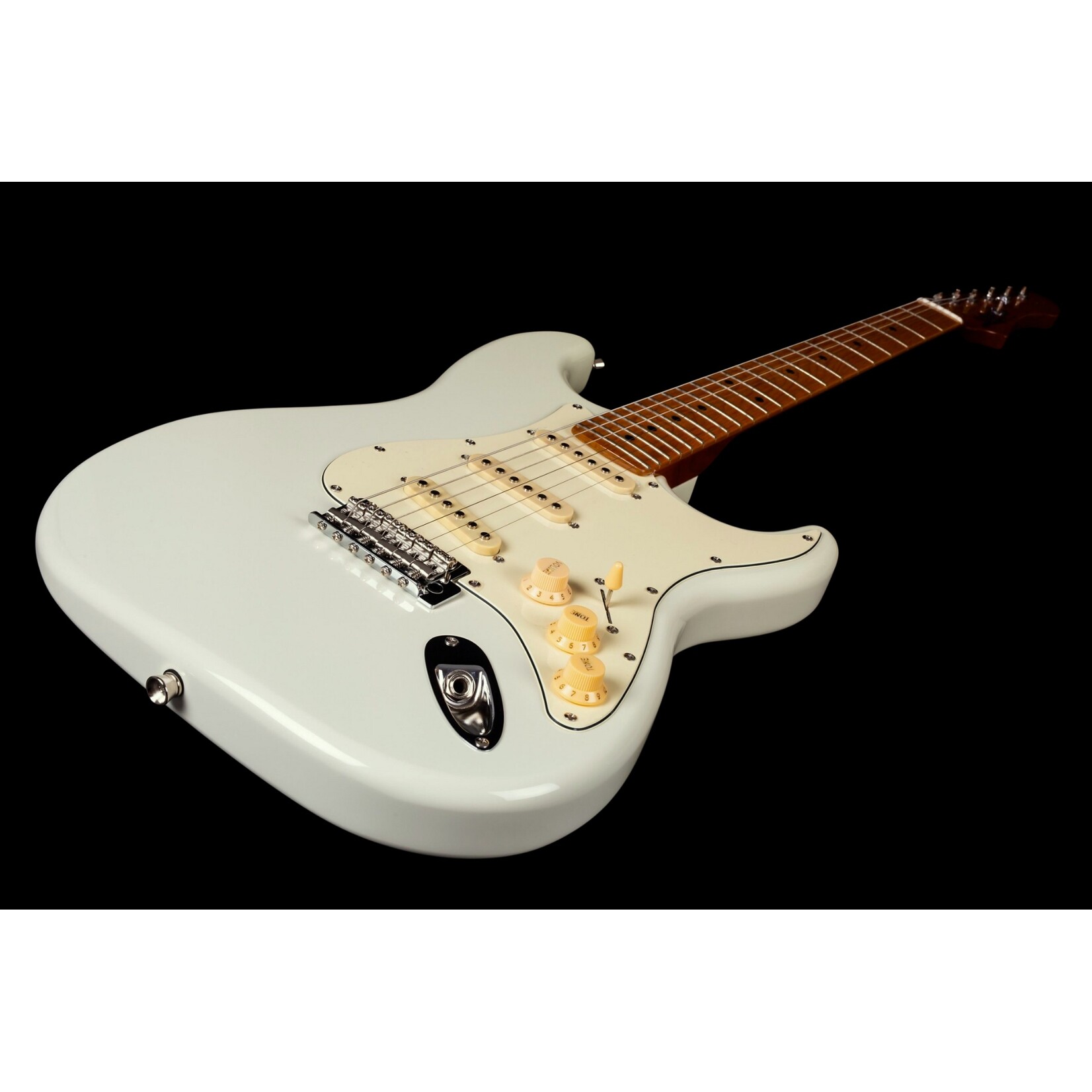 Jet Guitars Jet JS-300 Electric Guitar, Olympic White